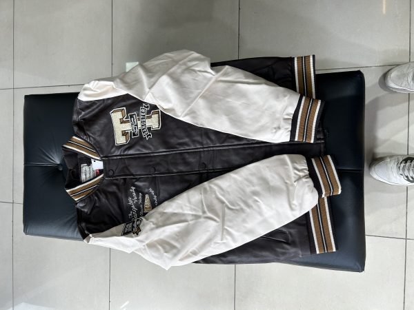 Jaqueta Ganstster Couro Marrom