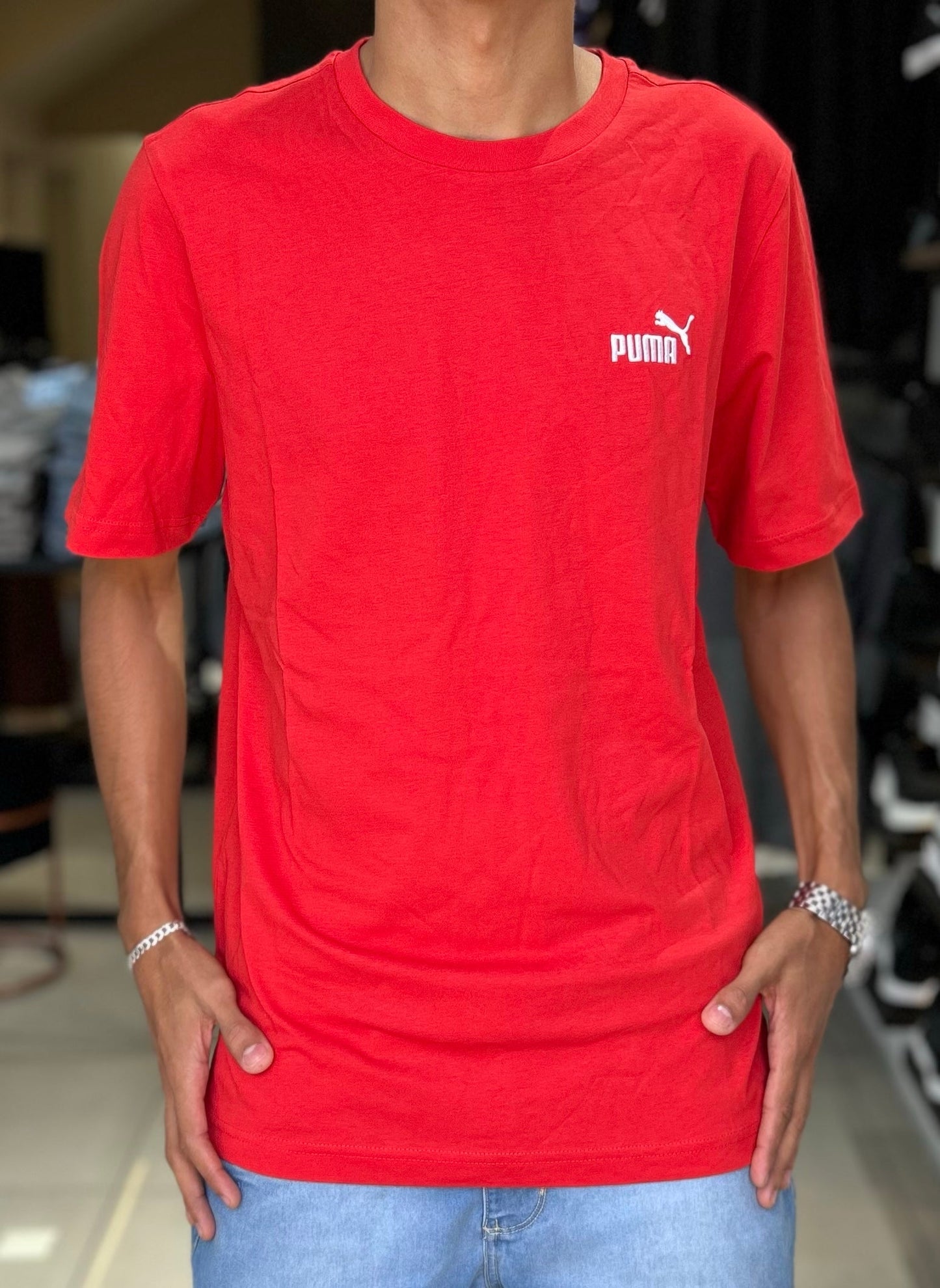 Camiseta Puma vermelha