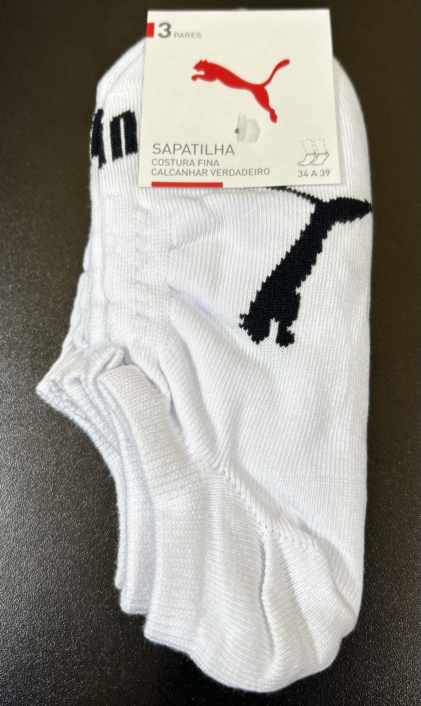 Meia sapatilha Puma 34 A 39