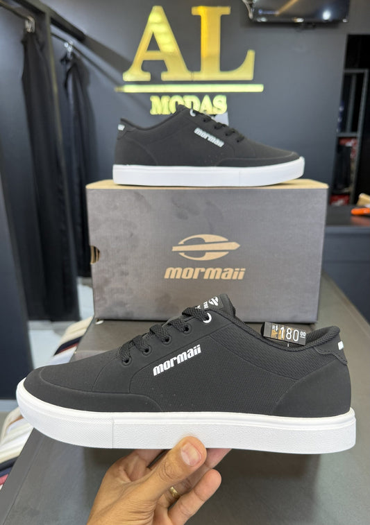 Tênis mornai urba one preto branco