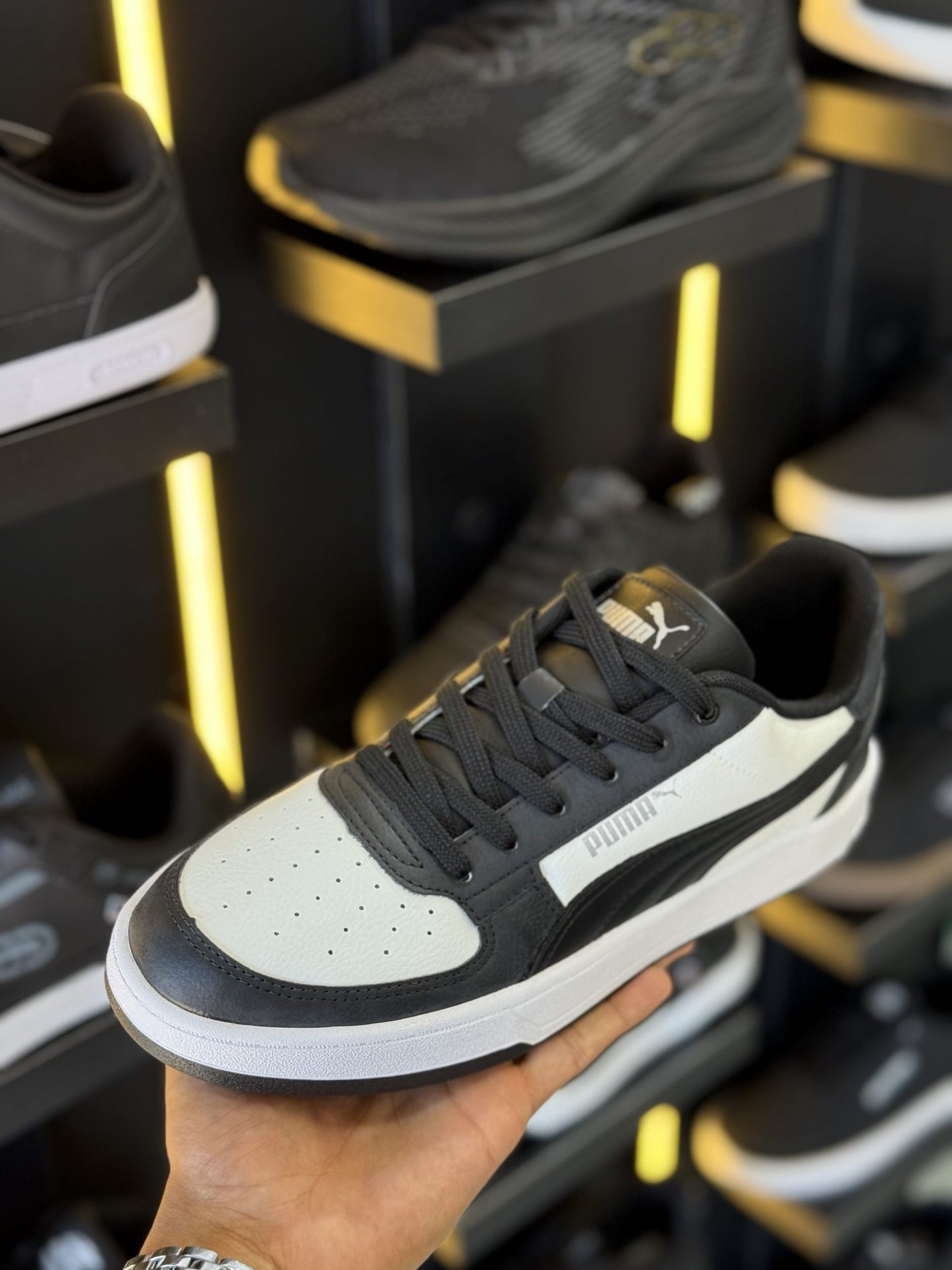 Tênis puma caven 2.0 bdp preto /branco